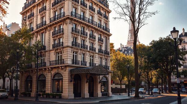Découvrez l'hôtel Champ de Mars près de la tour Eiffel