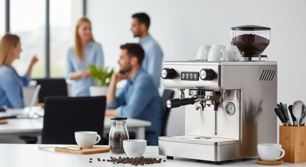 Machine à café entreprise avec café de qualité : le choix premium pour vos bureaux