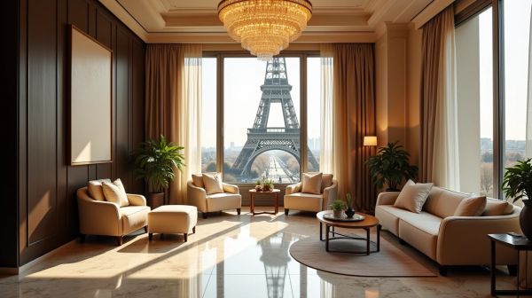 Séjour agréable à l'hôtel Champ de Mars, face à la tour Eiffel